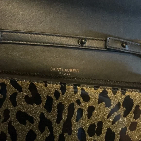 YSL Leopard Chain Purse Wallet - Picture 9 of 10